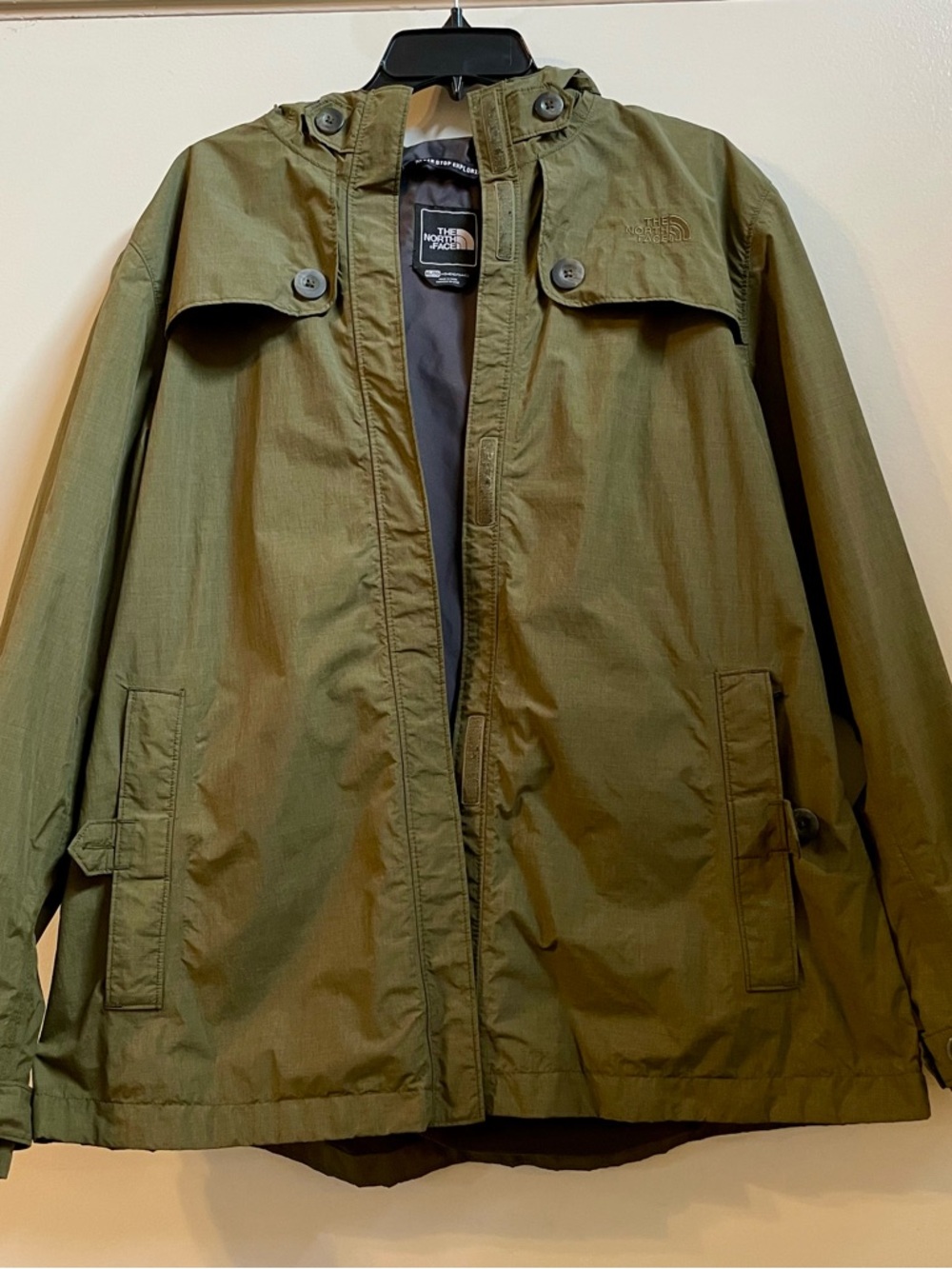 The North Face Women’s Olive Green Hooded Jacket